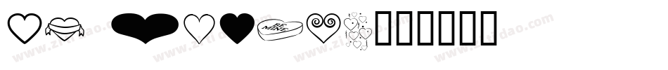 CK Hearts字体转换